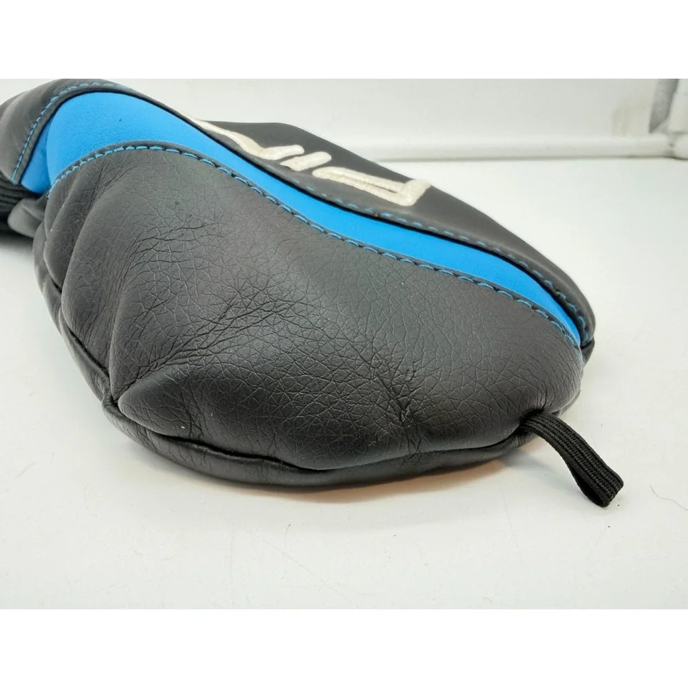 PING G Series Fairway Wood Headcover Black Blue Leather Golf Club Cover